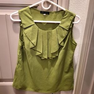 Green sleeveless top